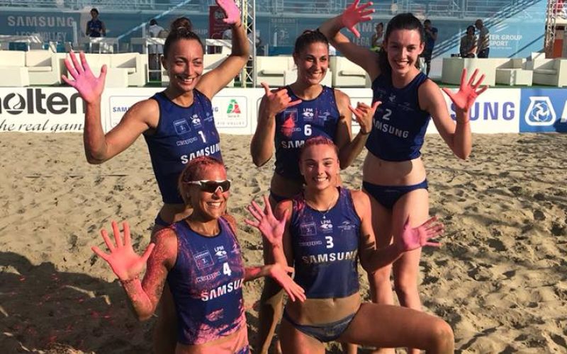 Lpm Bam Mondovì conquista la medaglia d’argento nel debutto al Samsung Lega Volley Summer Tour