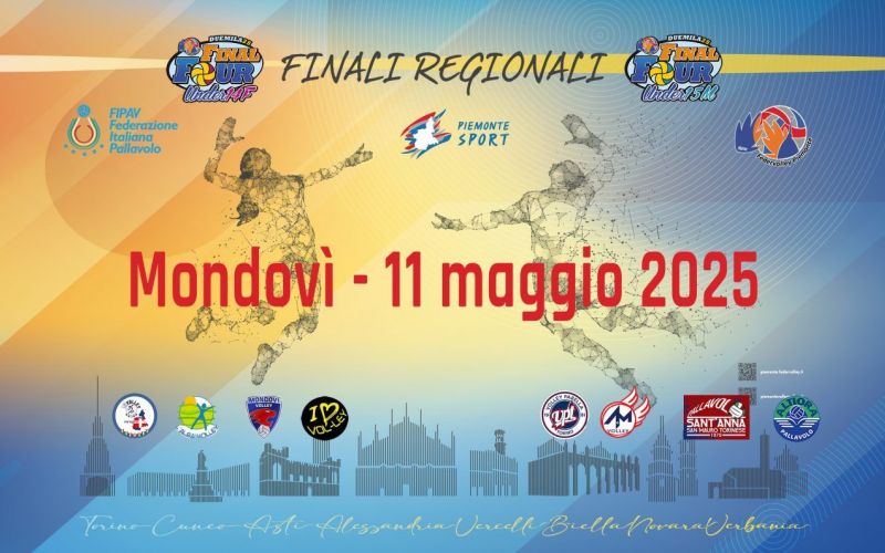 Mondovì Volley organizza le Final Four Regionali Under 14 femminile e Under 15 maschile