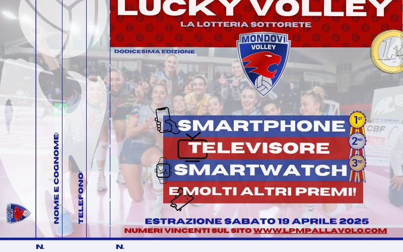 “Lucky Volley: lotteria sotto rete” edizione 2025!