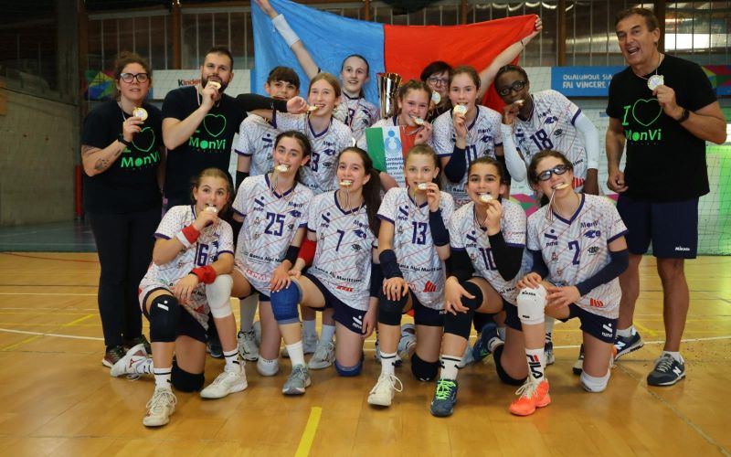 Il punto sulle giovanili Mon.Vi: Under 13 e Under 12 CSI campioni, torna al successo la Serie C