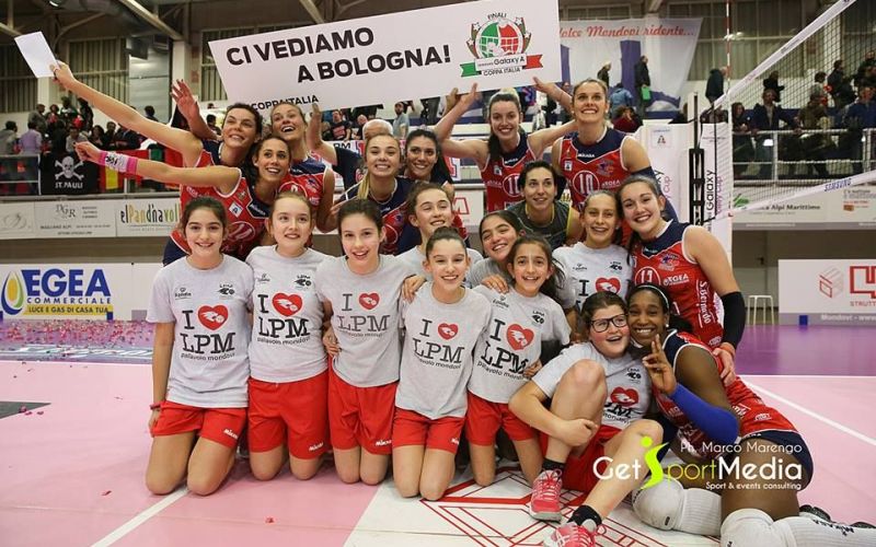 Tutti a Bologna, per sostenere Lpm Bam Mondovì nella finalissima di Coppa Italia